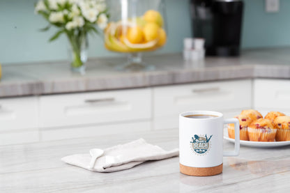 Bates 15oz Ceramic Mug w/ Cork Base