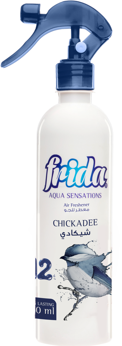 Frida Aqua Sensations Air Freshener Spray – Long-Lasting Room & Fabric Freshener, 16.2 oz Bottle – Odor Eliminator for Home, Office, and Car