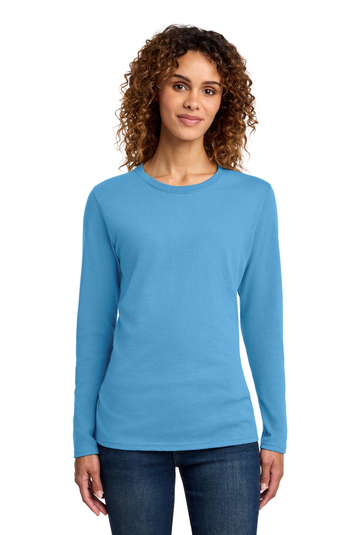 Port & Co | Women's Long Sleeve Core Cotton Tee (LPC54LS)