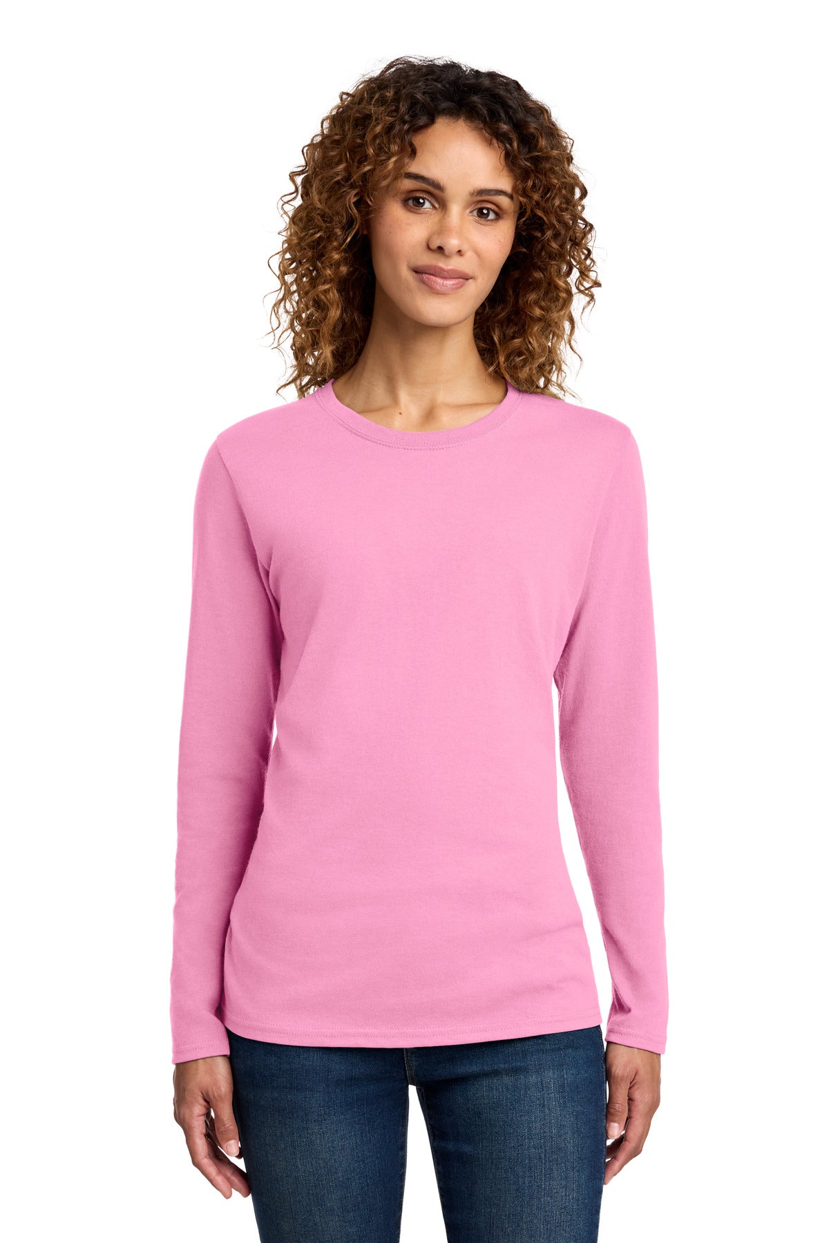 Port & Co | Women's Long Sleeve Core Cotton Tee (LPC54LS)