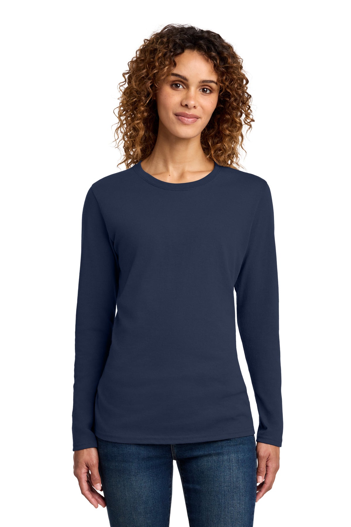 Port & Co | Women's Long Sleeve Core Cotton Tee (LPC54LS)