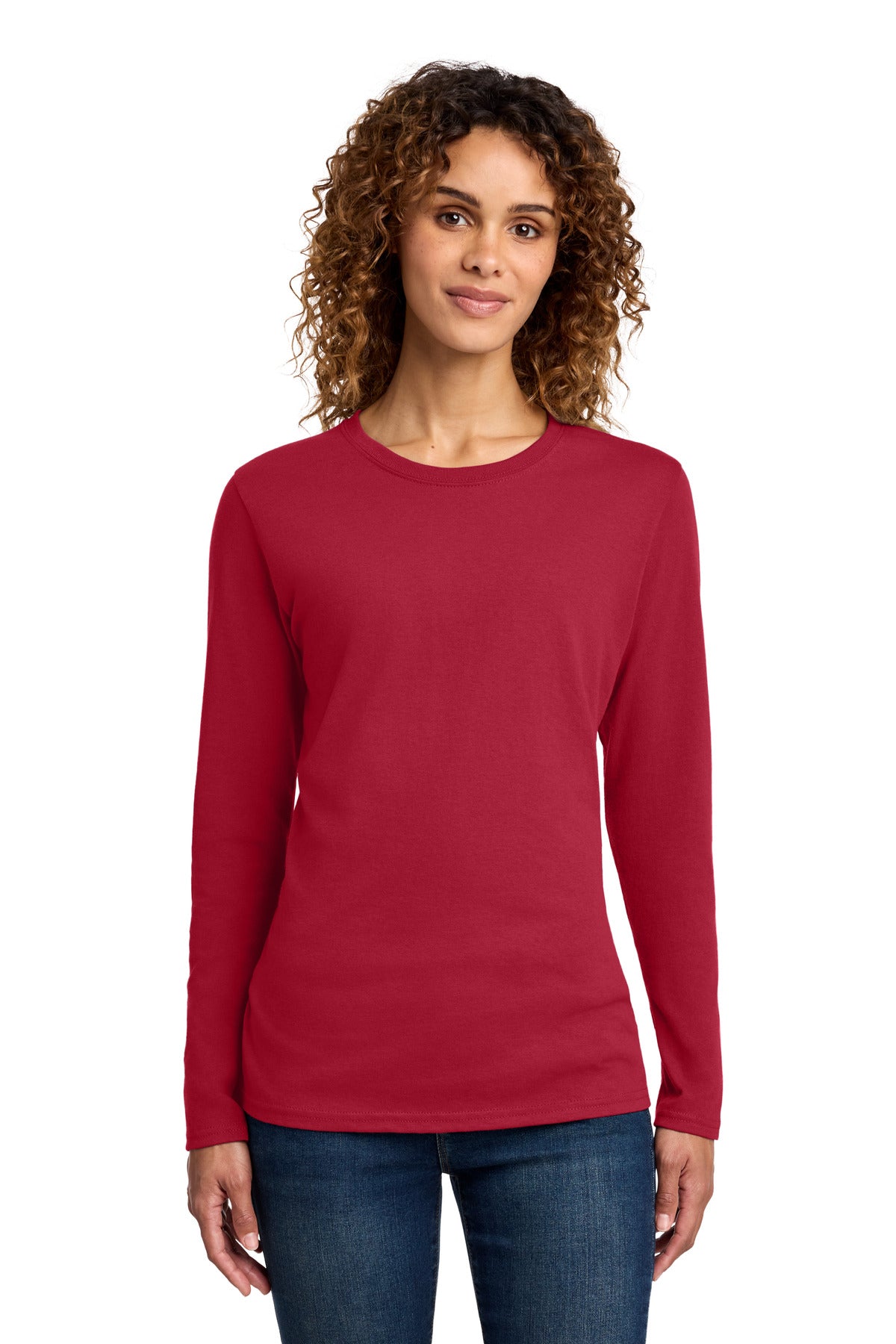 Port & Co | Women's Long Sleeve Core Cotton Tee (LPC54LS)