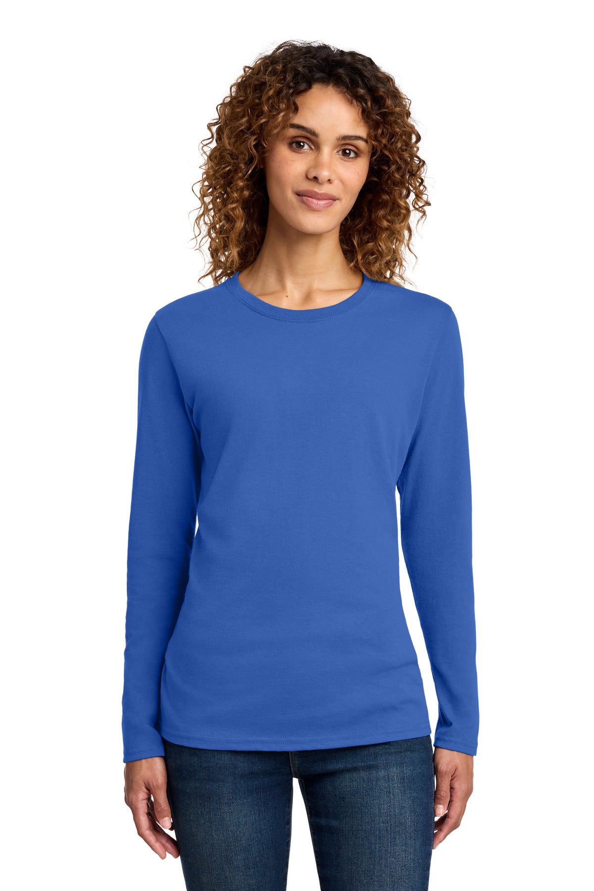 Port & Co | Women's Long Sleeve Core Cotton Tee (LPC54LS)