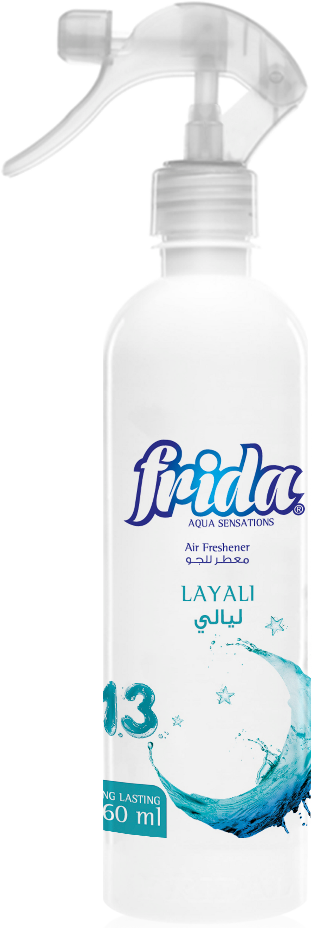 Frida Aqua Sensations Air Freshener Spray – Long-Lasting Room & Fabric Freshener, 16.2 oz Bottle – Odor Eliminator for Home, Office, and Car