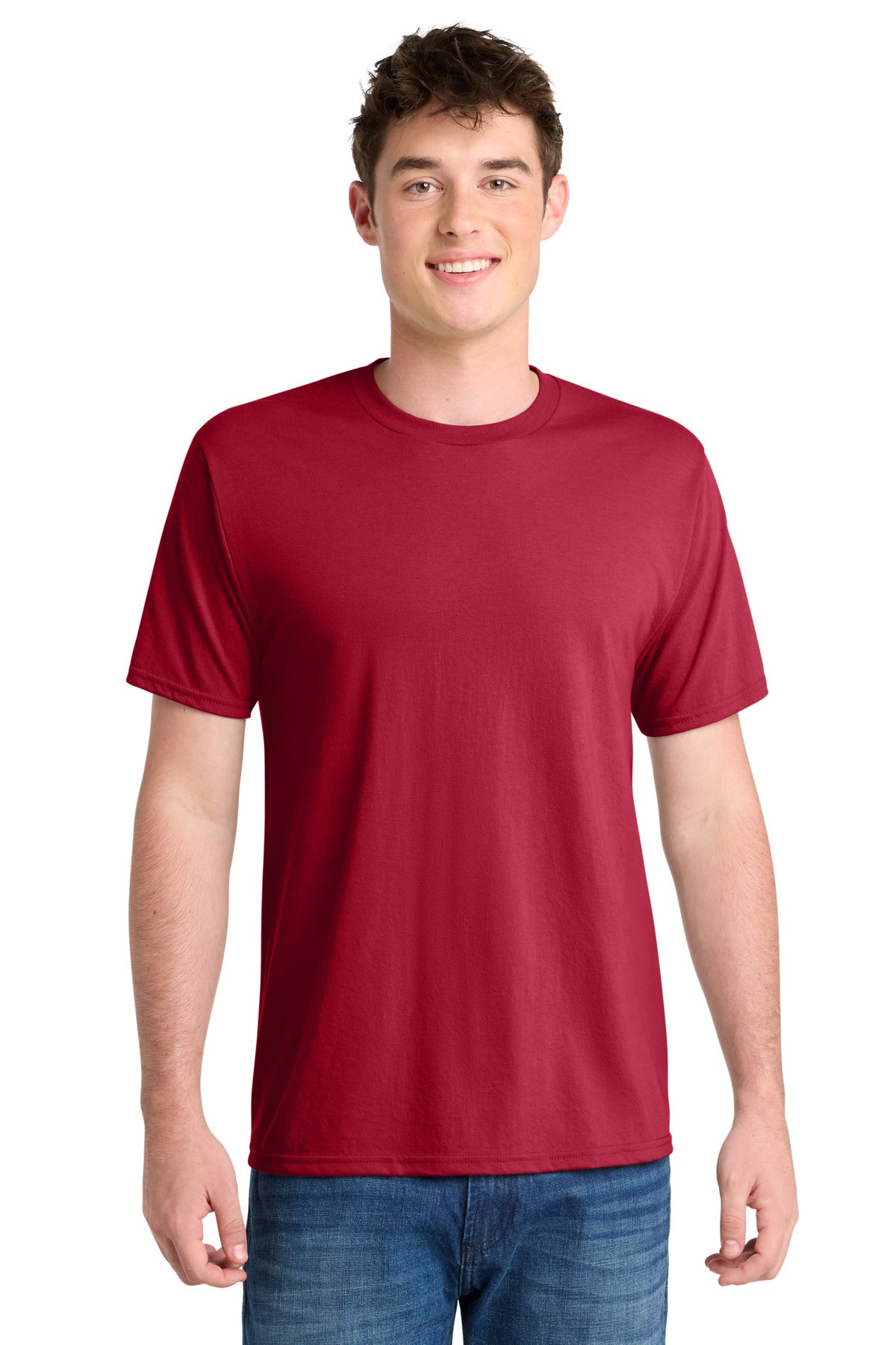 Performance Blend Tee | 65% Polyester 35% Cotton