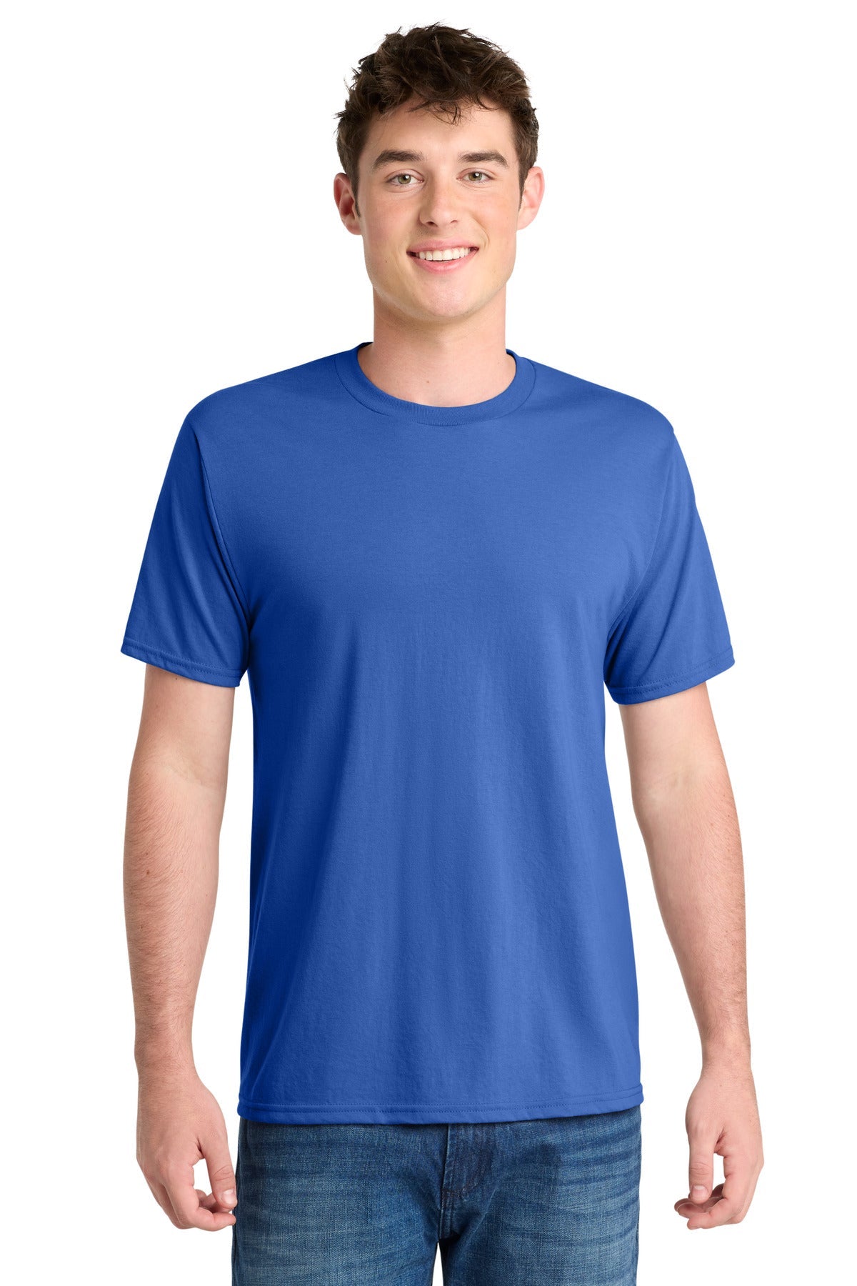 Performance Blend Tee | 65% Polyester 35% Cotton