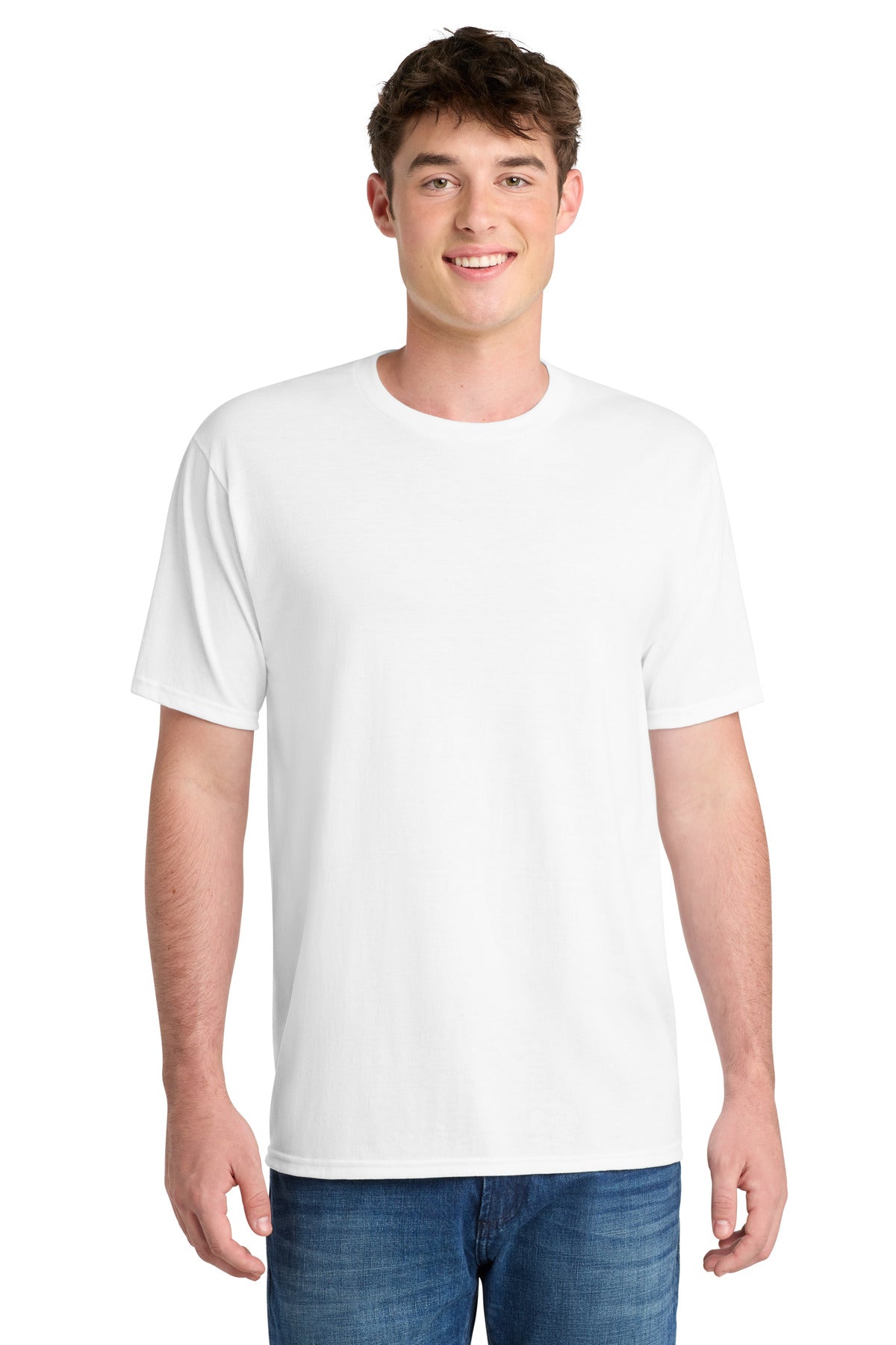 Performance Blend Tee | 65% Polyester 35% Cotton