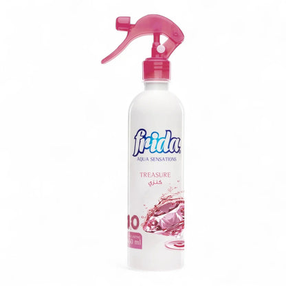 Frida Aqua Sensations Air Freshener Spray – Long-Lasting Room & Fabric Freshener, 16.2 oz Bottle – Odor Eliminator for Home, Office, and Car